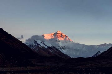 Sunrise over Mt. Everest